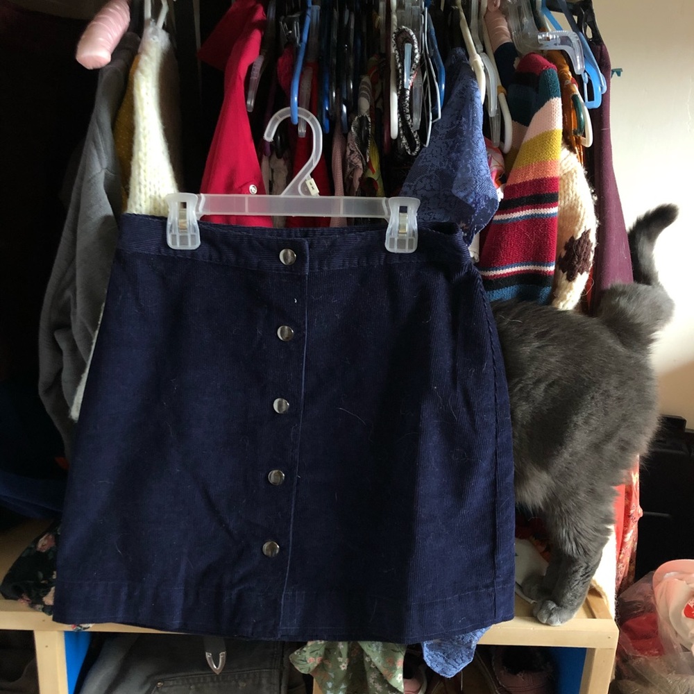 Button skirt